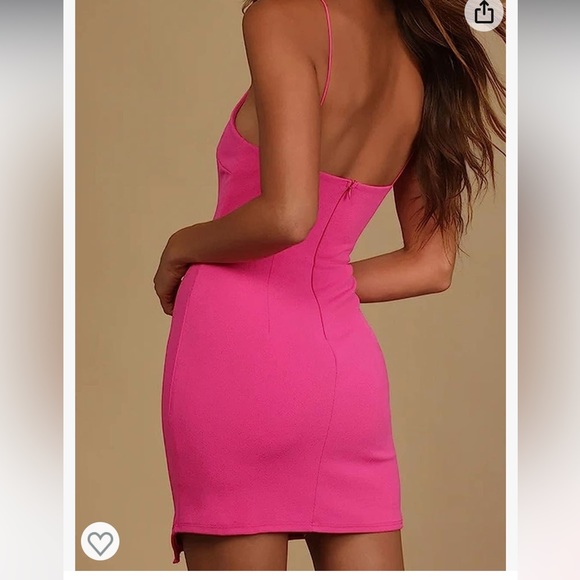 NWT Asymmetrical neckline mini dress - Picture 3 of 4